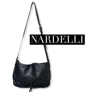 Nardelli large black shoulder bag